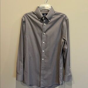 Men's Gray Dress Shirt